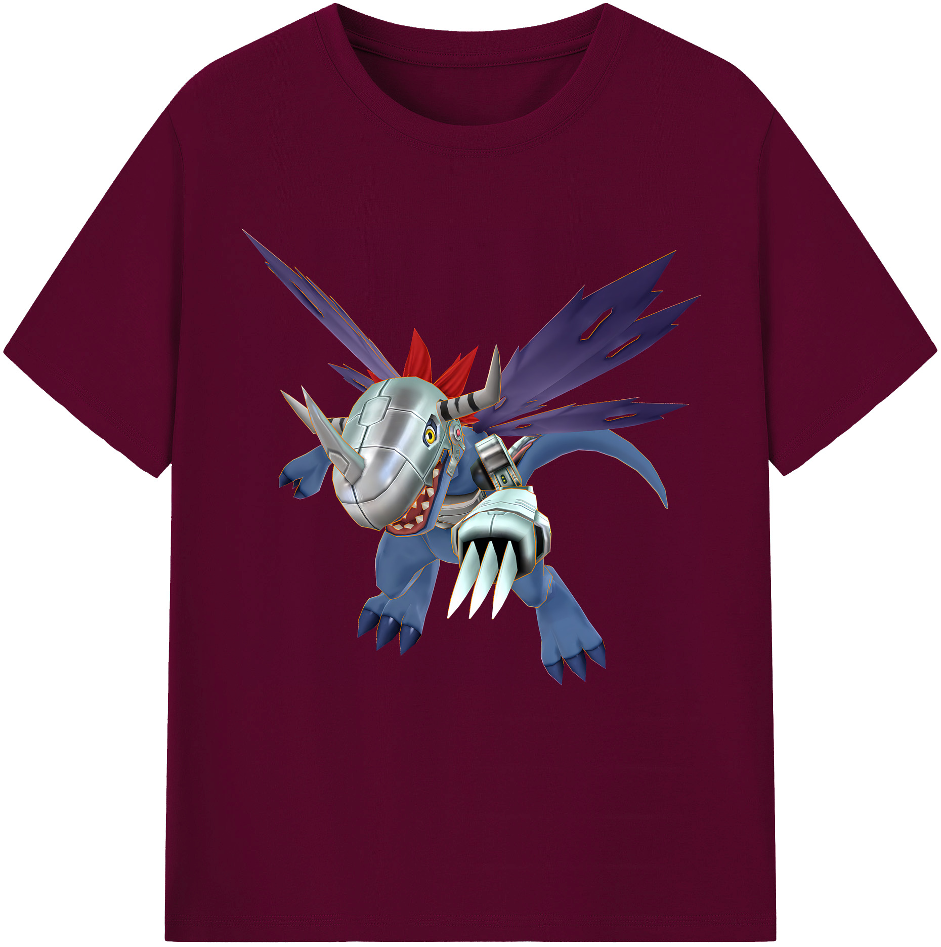 （画像用） Digimon デジタルモンスター/デジモン レディースカジュアルプリントTシャツ（綿100％）